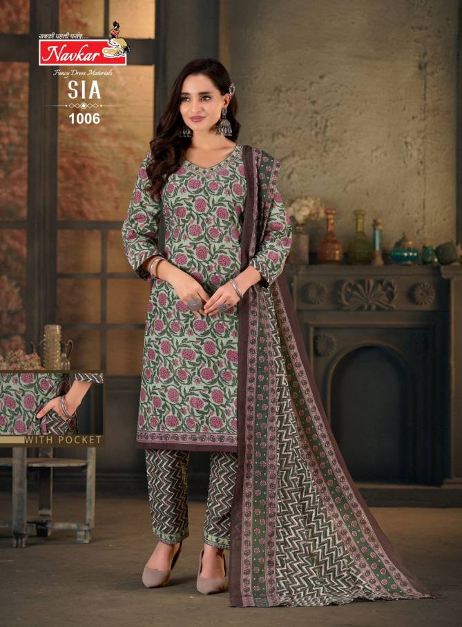 Sia Vol 1 By Navkar Cotton Printed Readymade Suits Wholesale Market
